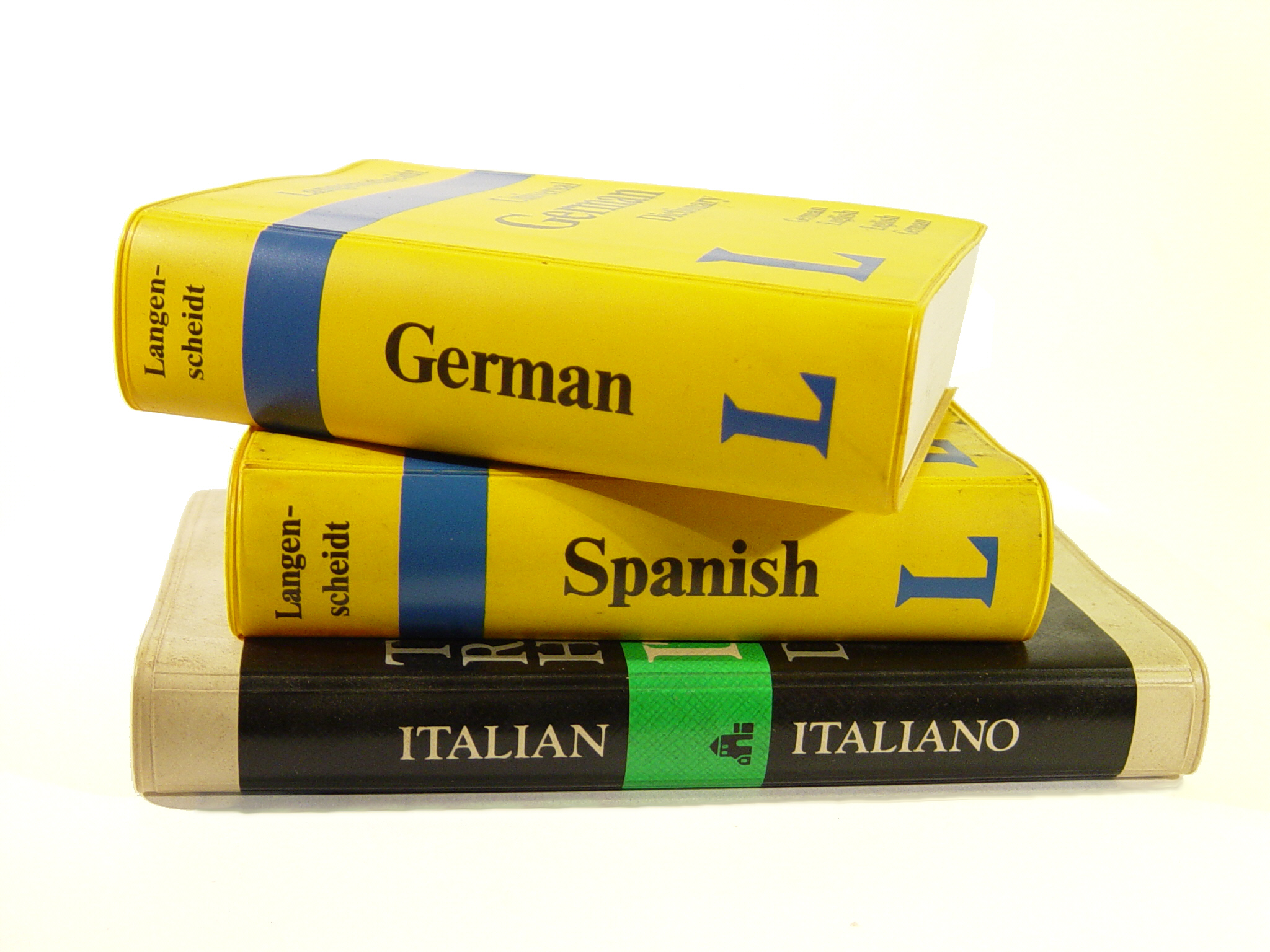German, Spanish and Italian Dictionaries